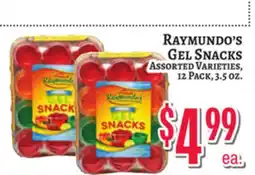 Trade Fair Supermarket Raymundo's Gel Snacks offer