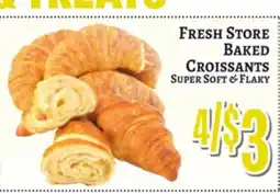 Trade Fair Supermarket FRESH STORE BAKED CROISSANTS offer