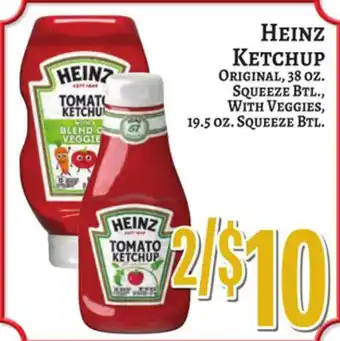 Trade Fair Supermarket HEINZ Ketchup offer