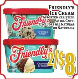 Trade Fair Supermarket FRIENDLY'S ICE CREAM offer