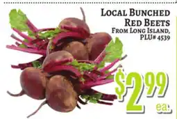 Trade Fair Supermarket LOCAL BUNCHED RED BEETS offer