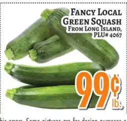 Trade Fair Supermarket FANCY LOCAL GREEN SQUASH FROM LONG ISLAND offer