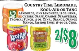 Trade Fair Supermarket COUNTRY TIME LEMONADE, KOOL-AID or TANG offer