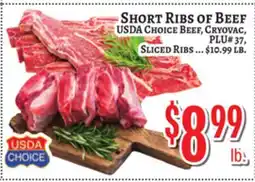 Trade Fair Supermarket SHORT RIBS OF BEEF offer