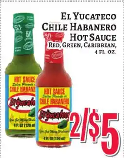 Trade Fair Supermarket EL YUCATECO CHILE HABANERO Hot Sauce offer