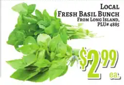 Trade Fair Supermarket LOCAL FRESH BASIL BUNCH offer