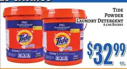 Trade Fair Supermarket TIDE POWDER LAUNDRY DETERGENT offer