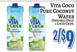 Trade Fair Supermarket Vita Coco PURE COCONUT WATER offer