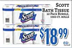 Trade Fair Supermarket Scott Bath Tissue offer