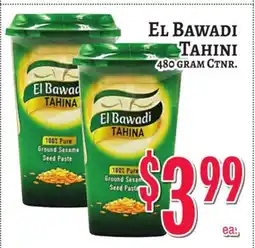 Trade Fair Supermarket EL BAWADI TAHINI offer