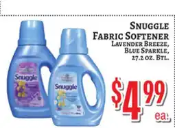 Trade Fair Supermarket SNUGGLE FABRIC SOFTENER offer
