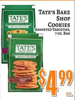 Trade Fair Supermarket Tate's Bake Shop Cookies offer
