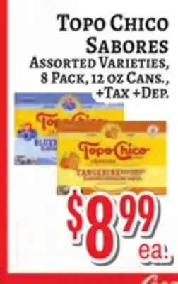 Trade Fair Supermarket Topo Chico Sabores offer