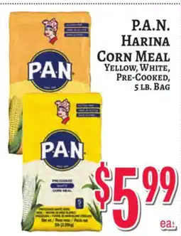 Trade Fair Supermarket P.A.N. HARINA CORN MEAL offer