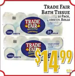 Trade Fair Supermarket Trade Fair Bath Tissue offer