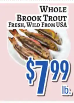 Trade Fair Supermarket WHOLE BROOK TROUT offer