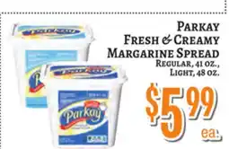 Trade Fair Supermarket PARKAY FRESH & CREAMY MARGARINE SPREAD offer