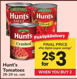 ACME Hunt's Tomatoes offer