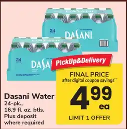 ACME Dasani Water offer