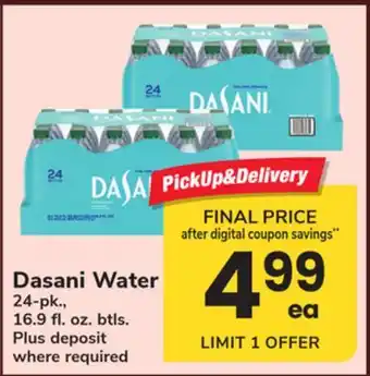 ACME Dasani Water offer