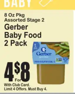 SuperFresh Gerber Baby Food offer