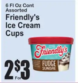 SuperFresh Friendly's Ice Cream Cups offer