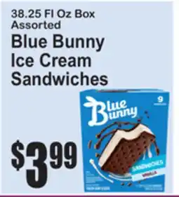 SuperFresh Blue Bunny Ice Cream Sandwiches offer