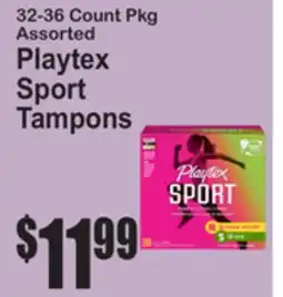 SuperFresh Playtex Sport Tampons offer