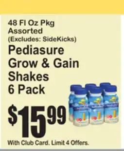 SuperFresh PediaSure Grow & Gain Shakes offer