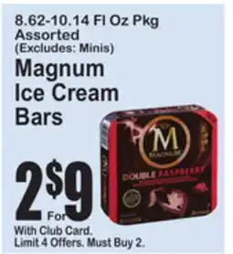 SuperFresh Magnum Ice Cream Bars offer