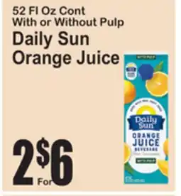 SuperFresh Daily Sun Orange Juice offer