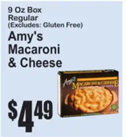 SuperFresh Amy's Macaroni & Cheese offer