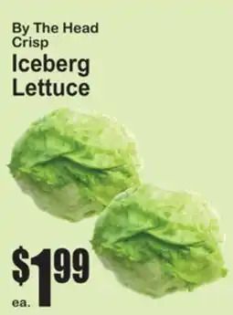 SuperFresh By The Head Crisp Iceberg Lettuce offer