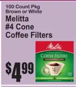 SuperFresh Melitta #4 Cone Coffee Filters offer