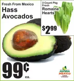 SuperFresh Fresh From Mexico Hass Avocados offer