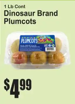 SuperFresh Dinosaur Brand Plumcots offer