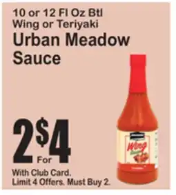 SuperFresh Urban Meadow Sauce offer