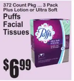 SuperFresh Puffs Facial Tissues offer