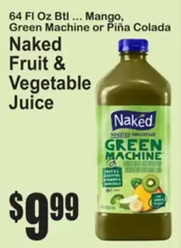 SuperFresh Naked Fruit & Vegetable Juice offer