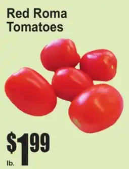 SuperFresh Red Roma Tomatoes offer