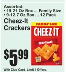 SuperFresh Cheez-It Crackers offer
