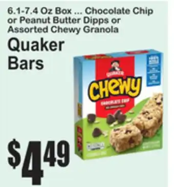 SuperFresh Quaker Bars offer