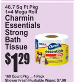 SuperFresh Charmin Essentials Strong Bath Tissue offer