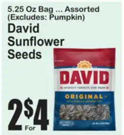 SuperFresh David Sunflower Seeds offer