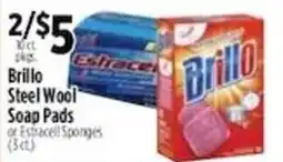Pioneer Supermarkets Brillo Steel Wool Soap Pads offer