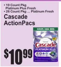 SuperFresh Cascade ActionPacs offer