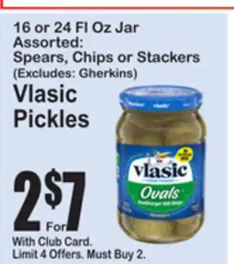 SuperFresh Vlasic Pickles offer