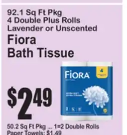 SuperFresh Fiora Bath Tissue offer