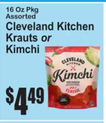 SuperFresh Cleveland Kitchen Krauts or Kimchi offer