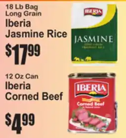 SuperFresh Iberia Jasmine Rice Corned Beef offer